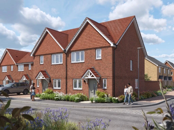 Eastbrook Milton Keynes Terraced Houses Exterior