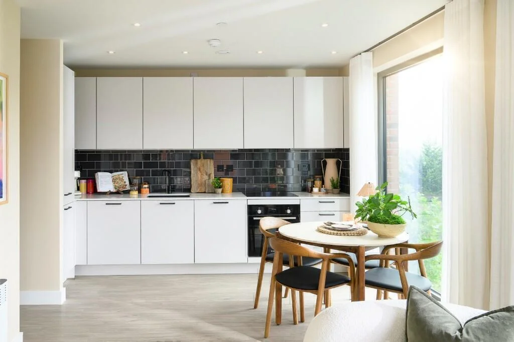 Glasswater Locks Kitchen Dining Area Birmingham