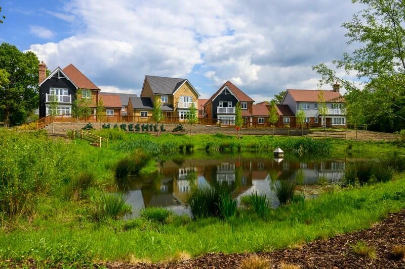 Hareshill Crookham Village Homes Lake View Development
