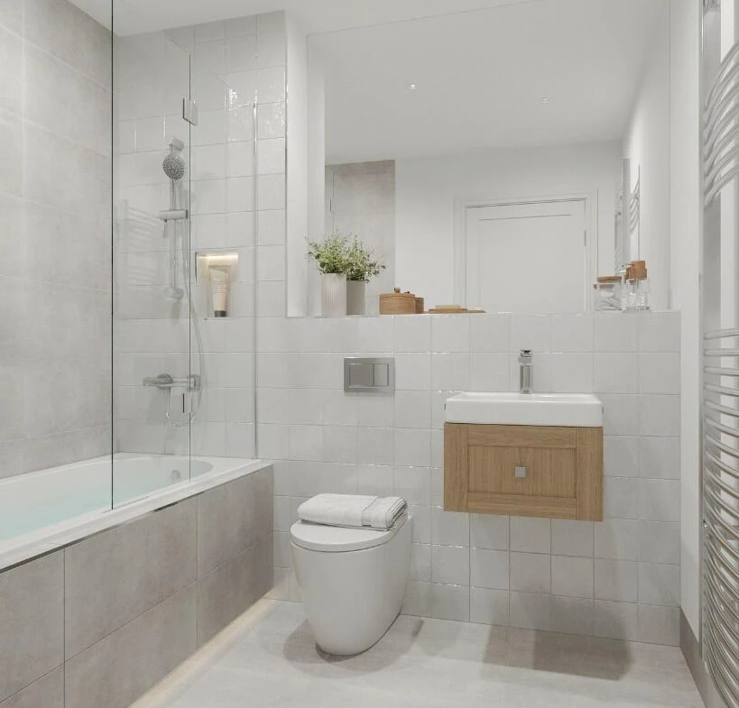 Hareshill Fleet Bathroom Modern Family Bathroom