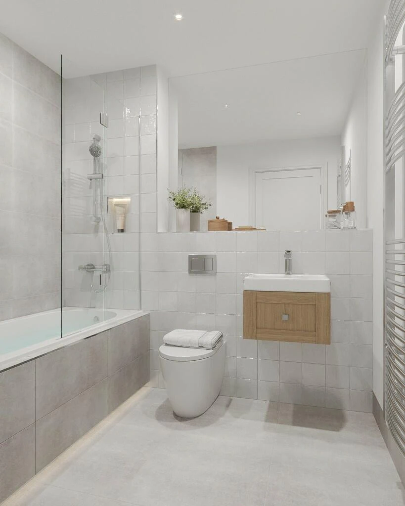 Hareshill Fleet Bathroom Modern Family Bathroom