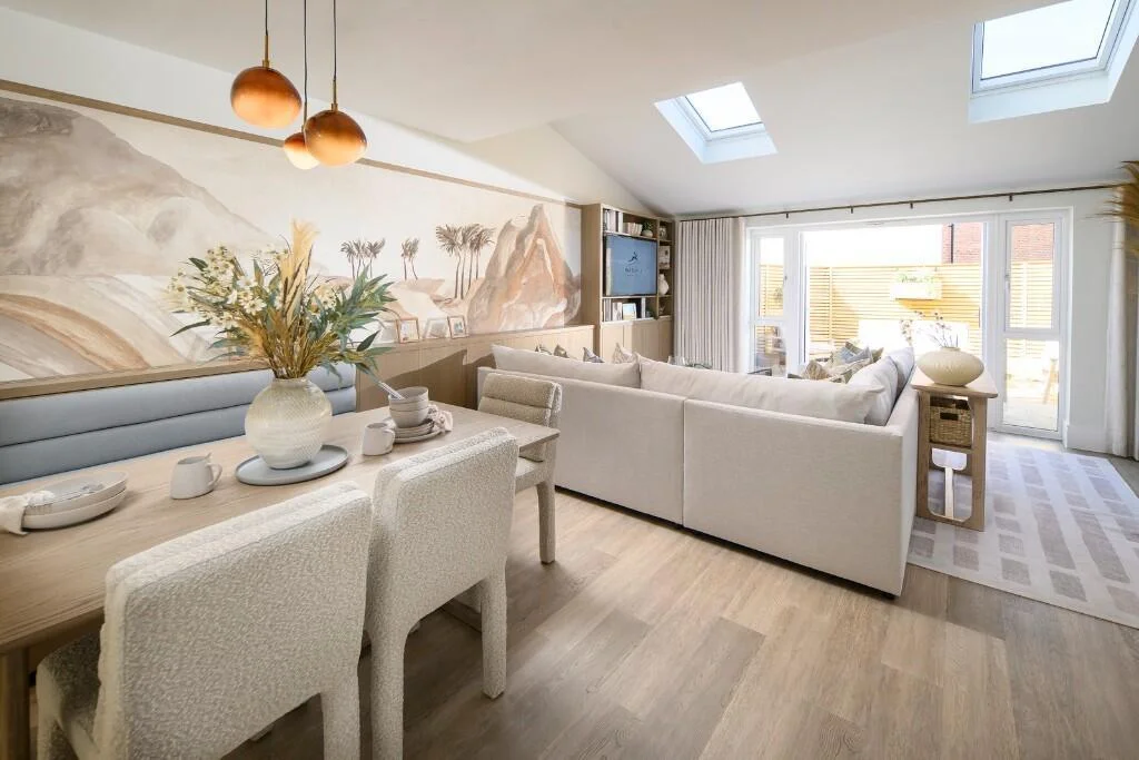 Hareshill Open Plan Living Dining Skylight