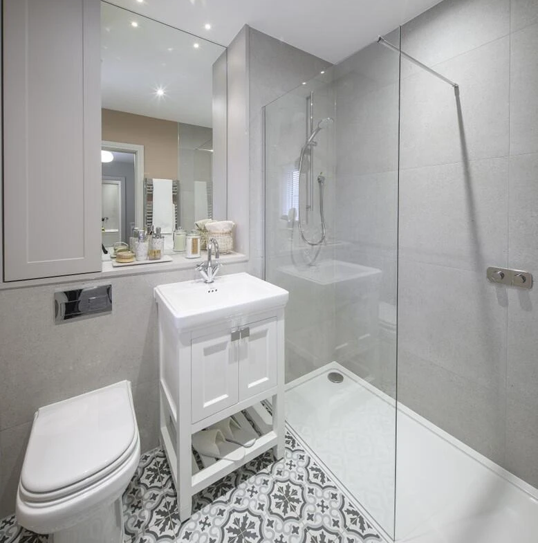 Hartland Village Fleet Bathroom Walk In Shower