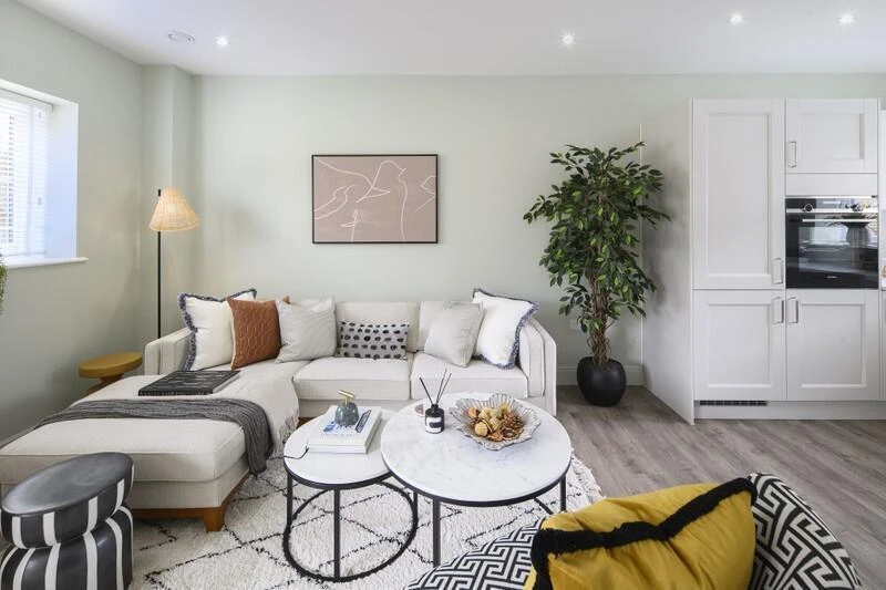 Hartland Village Fleet Living Room Sofa Open Space