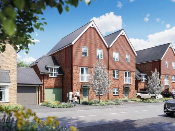 Hartland Village Fleet Build Houses Brick Exterior