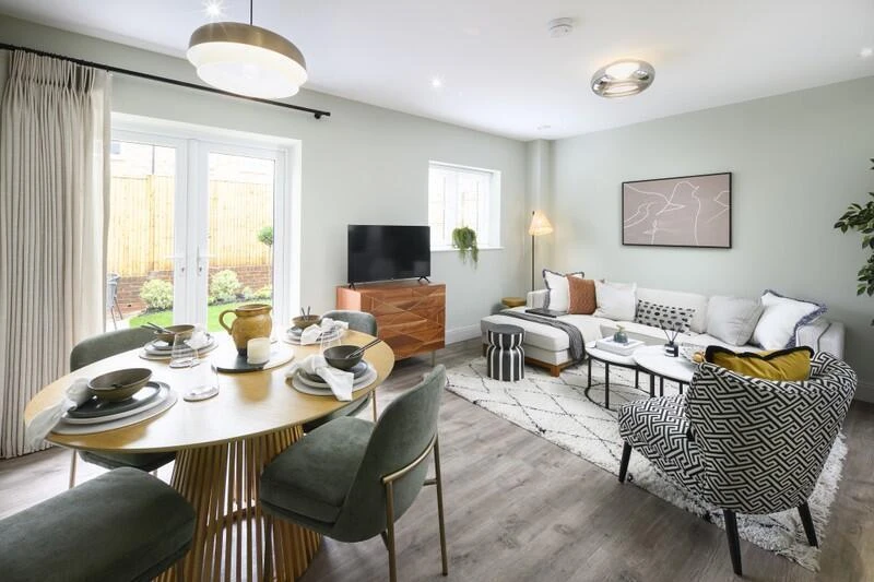 Hartland Village Fleet Open Plan Living Dining Garden Access