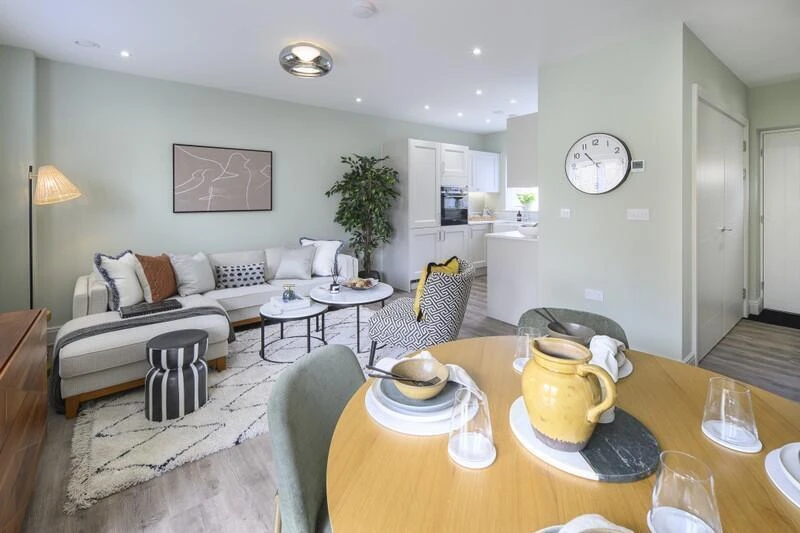 Hartland Village Fleet Open Plan Living Dining Interior