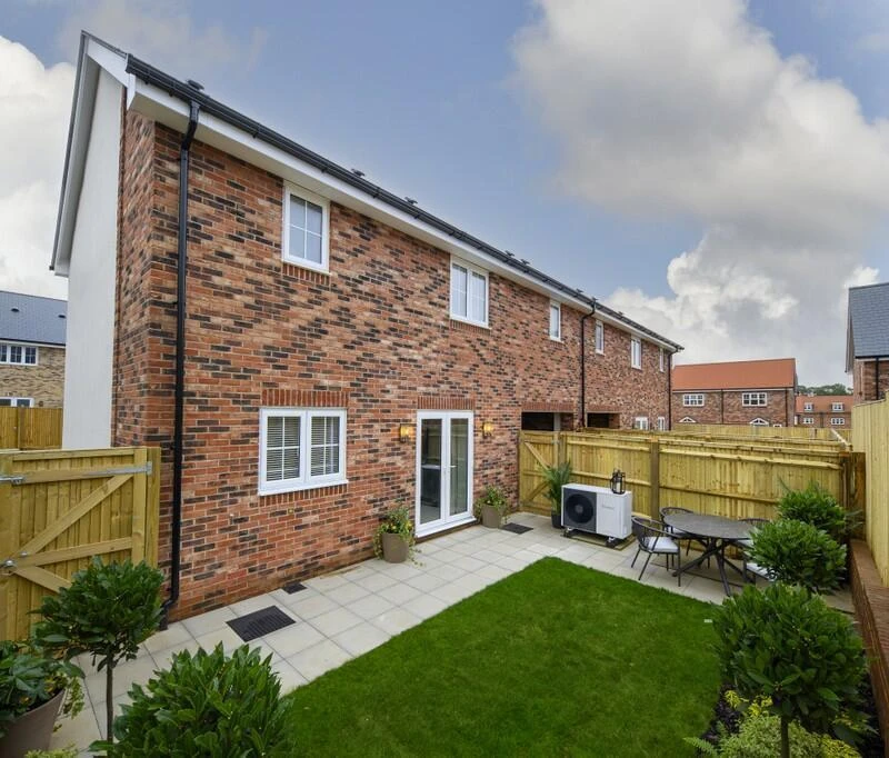 Hartland Village Fleet Private Garden Rear Exterior