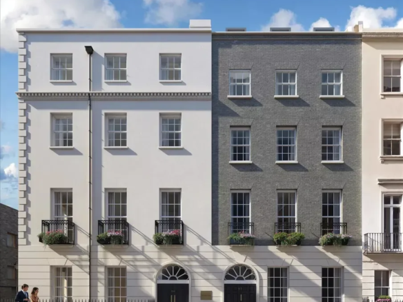 Hertford Street Residences Mayfair Cgi Exterior Hertford Street W1j Development