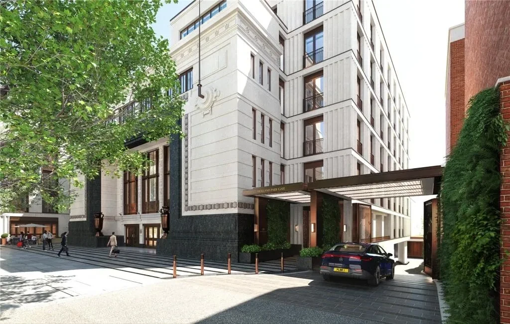 Holland Park Gate Kensington High St London Bedroom