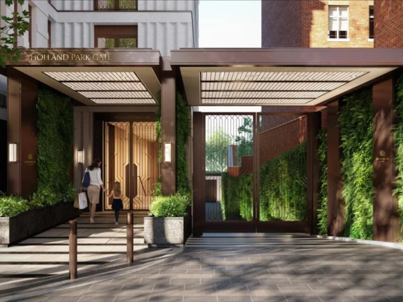 Holland Park Gate Kensington High St London Lounge