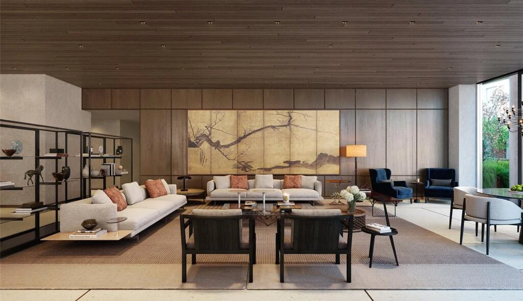 Holland Park Gate Kensington High St London Lounge Area