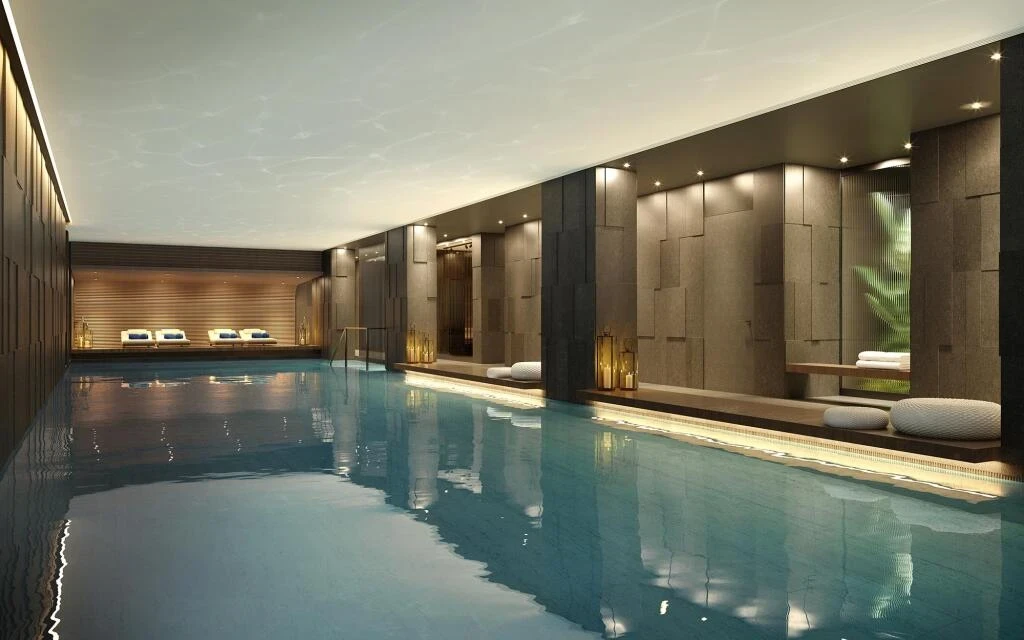 Holland Park Gate Kensington High St London Marble Bathroom