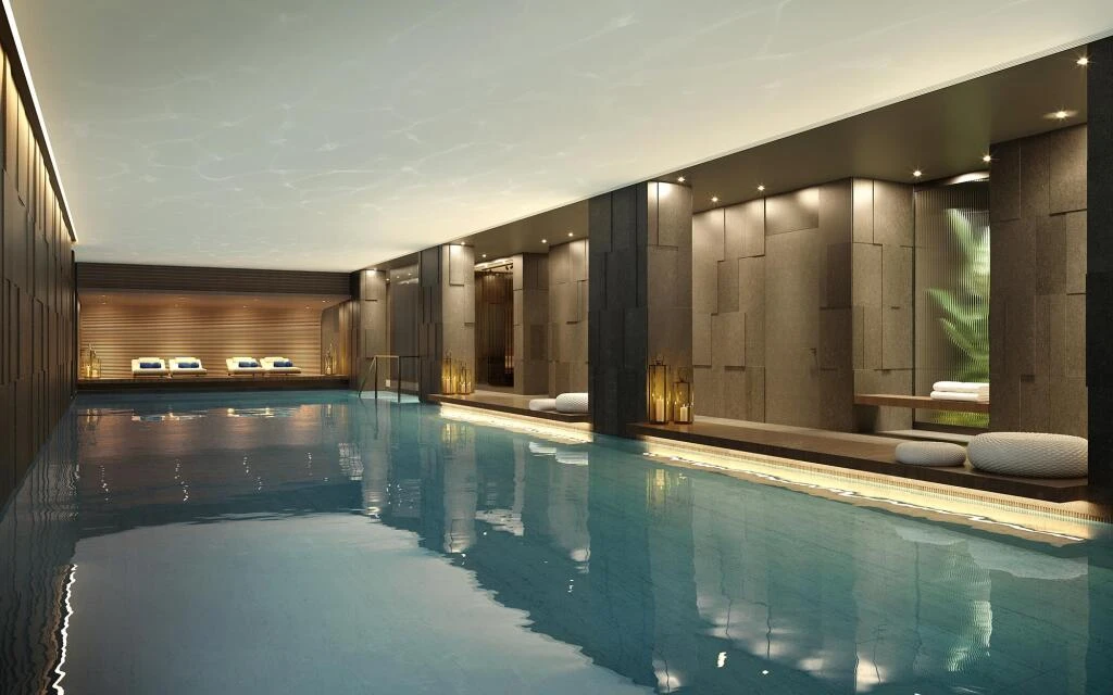 Holland Park Gate Kensington High St London Swimming Pool