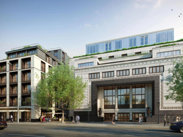 Holland Park Gate Kensington London Building Facade