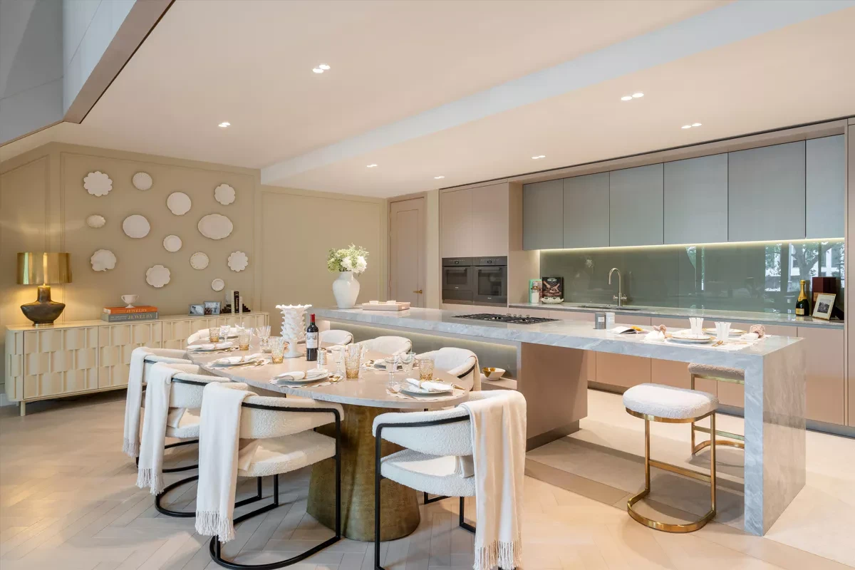 Holland Park Gate Kensington London Open Plan Kitchen Dining