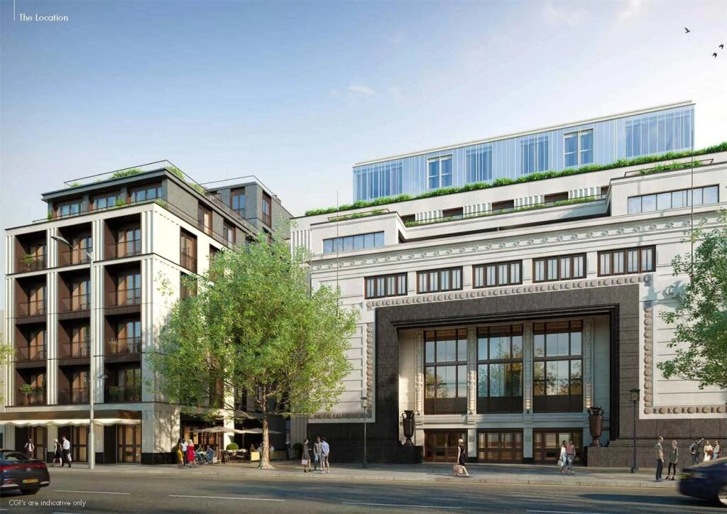 Kensington High St London Facade