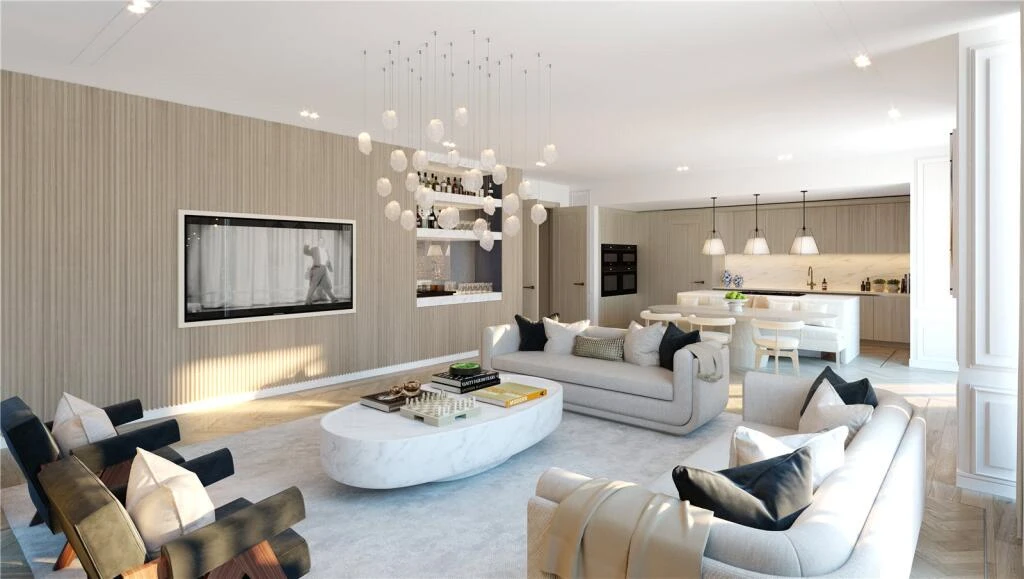 Kensington High St London Open Plan Living