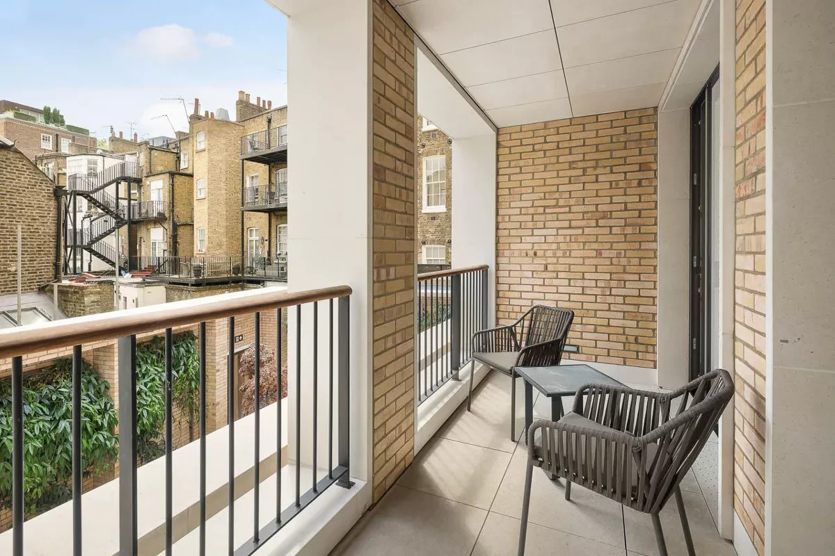 Knightsbridge Gate London Private Balcony Terrace Outdoor Space