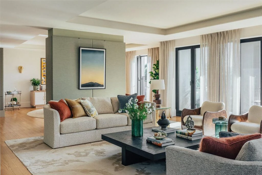 Lancer Square Kensington Principal Reception Living Room