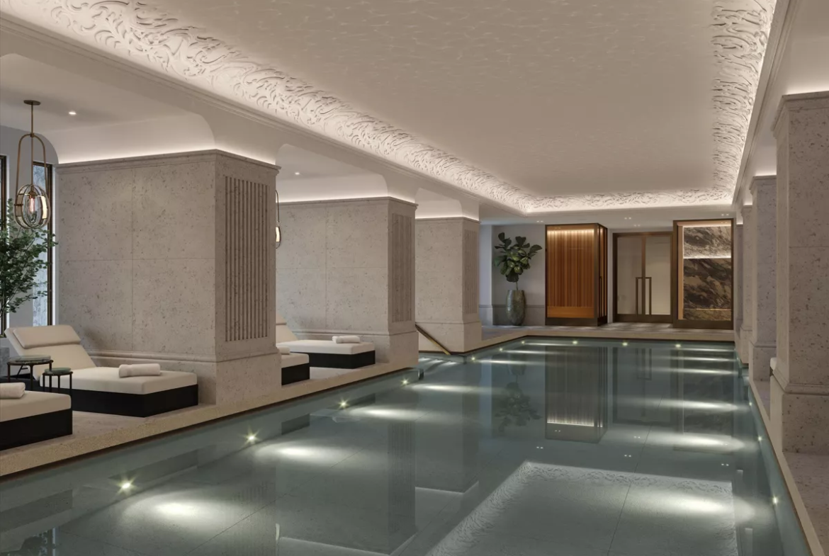 London Belgravia 4 Bedroom Apartment Swimming Pool