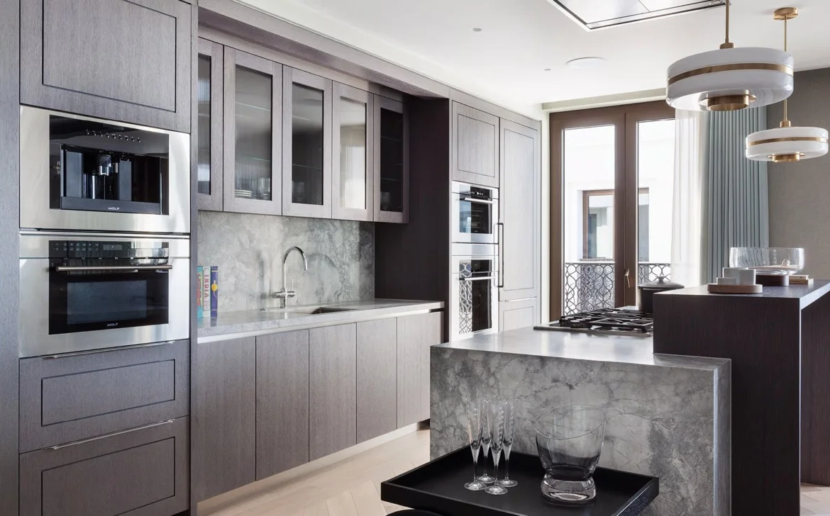 London Chelsea Barracks Apartment Kitchen