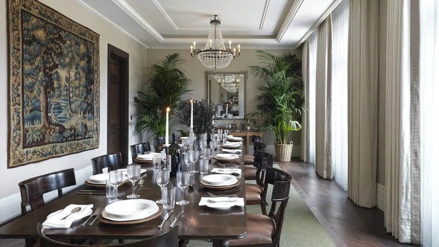 London Chelsea Barracks Dining Room Luxury