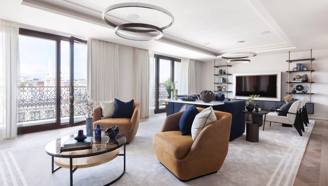 London Chelsea Barracks Living Room Modern