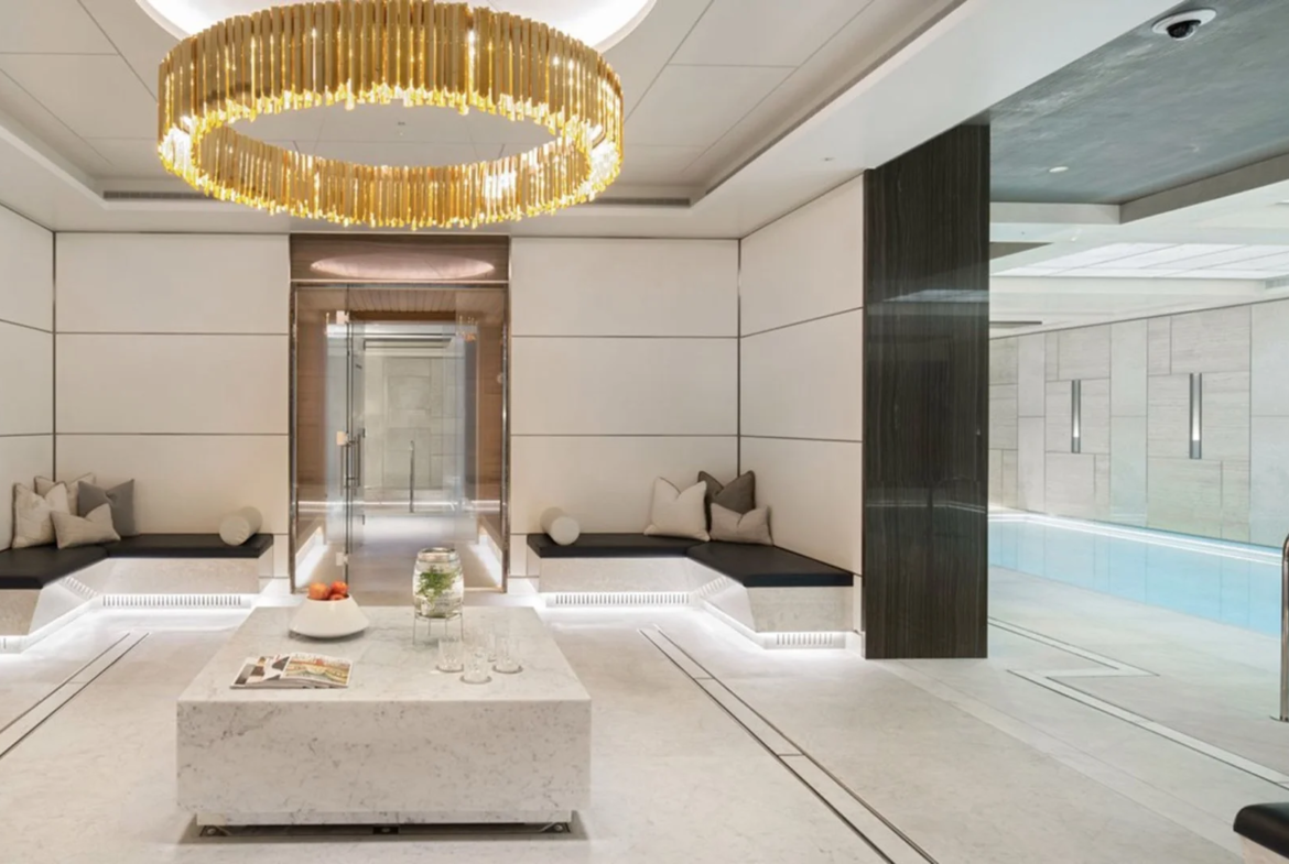 London Chelsea Barracks Luxury Spa Relaxation Area