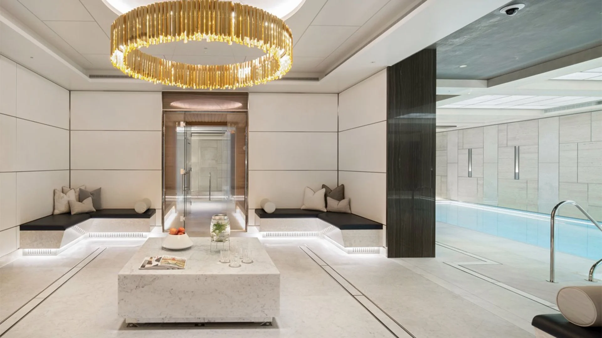 London Chelsea Barracks Luxury Spa Relaxation Area