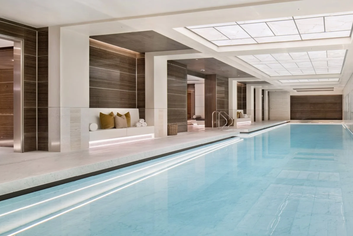 London Chelsea Barracks Private Spa Swimming Pool