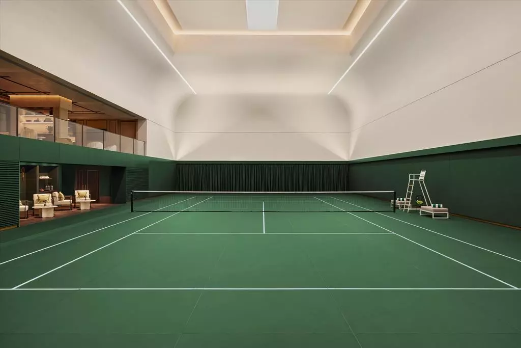 London Chelsea Barracks Residents Tennis Facility
