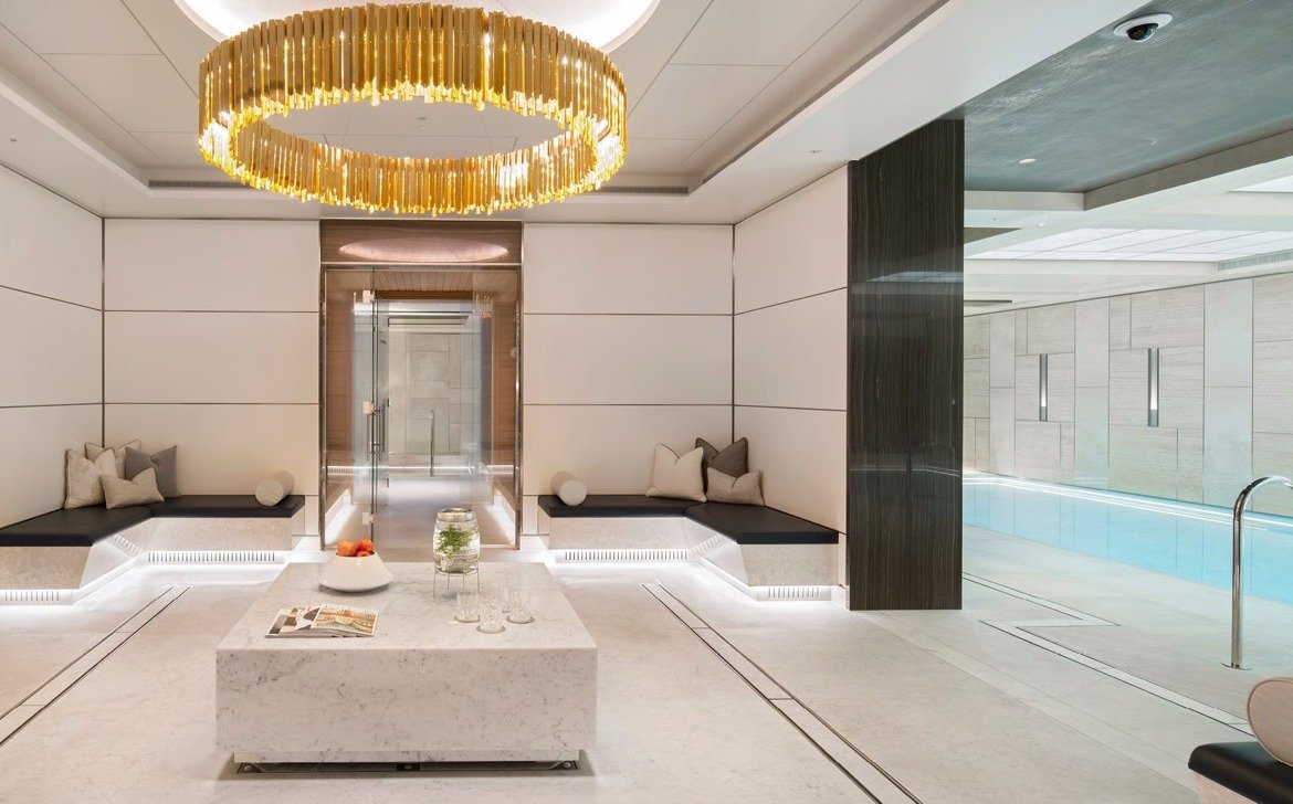 London Chelsea Barracks Spa Pool Indoor