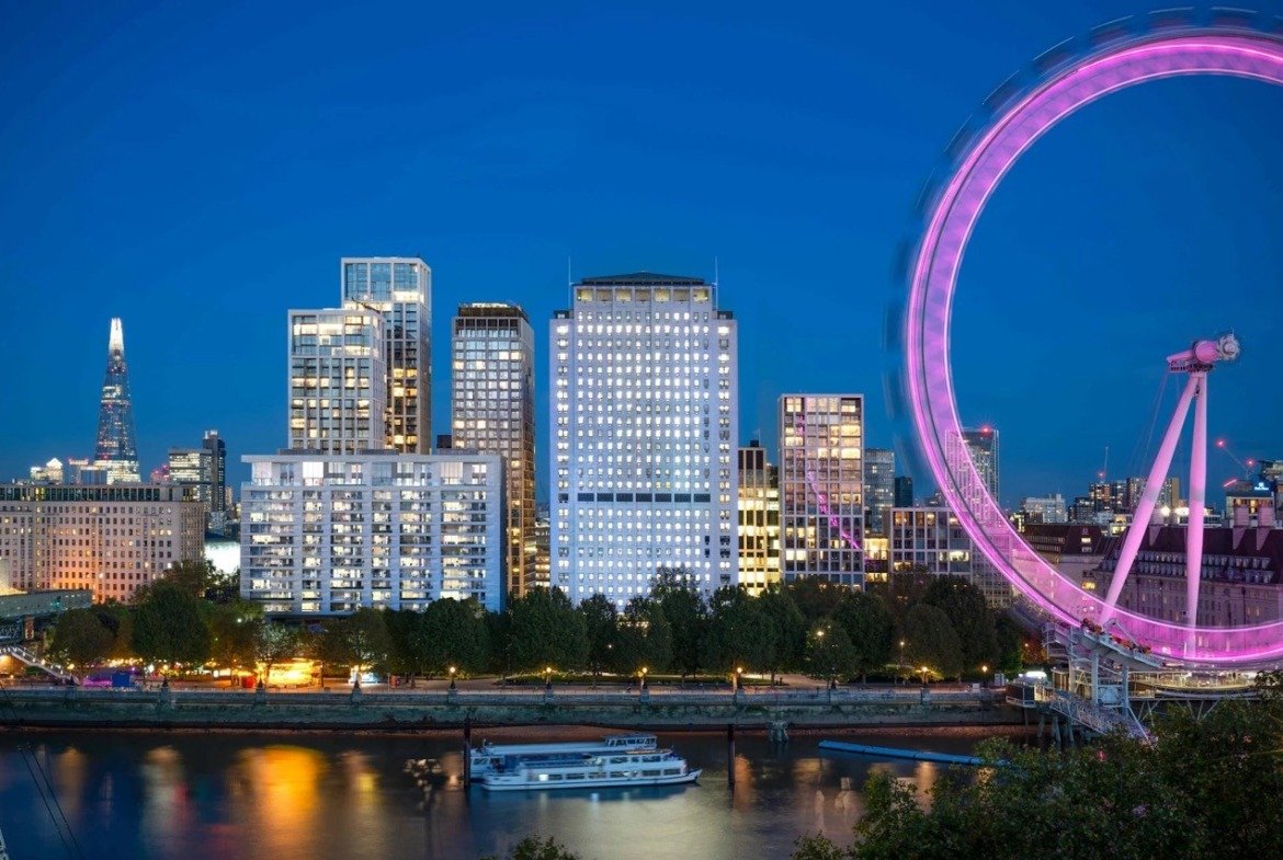 London Eye Southbank Place Se1 Night View