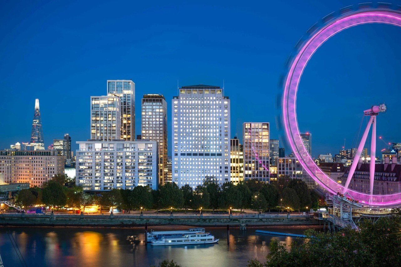 London Eye Southbank Place Se1 Night View
