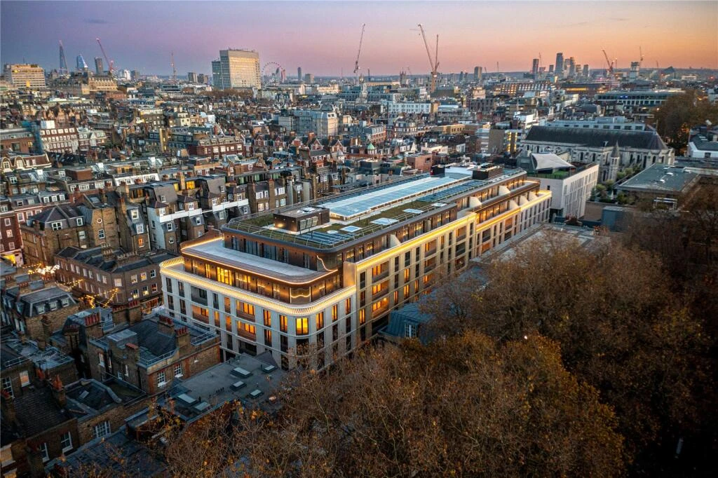 Marylebone Square London Build Aerial View