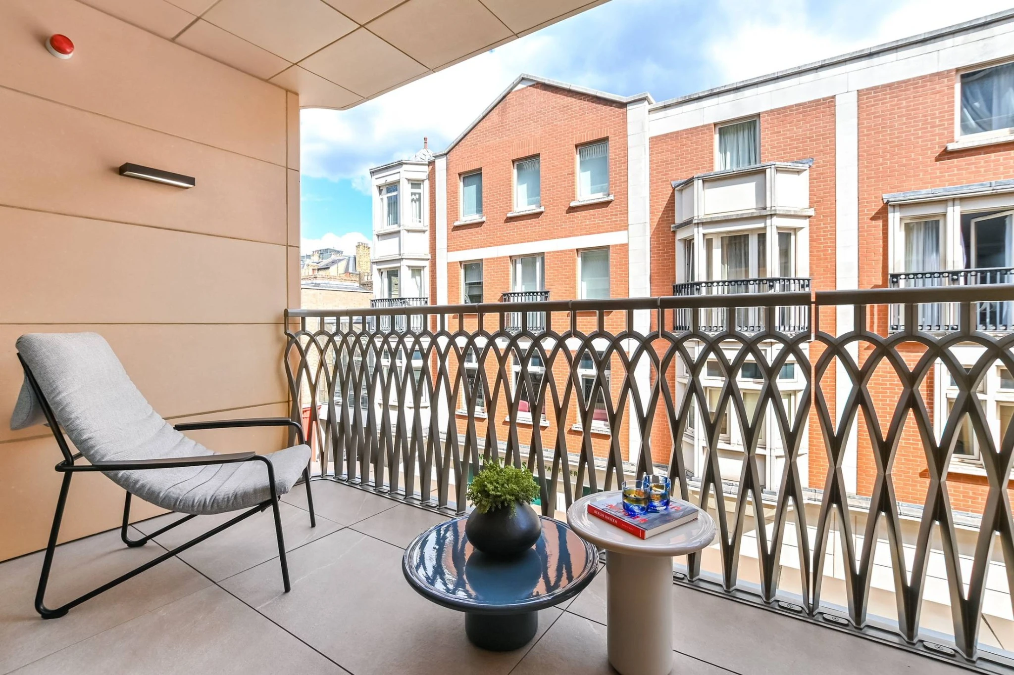 Marylebone Square London Build Balcony View
