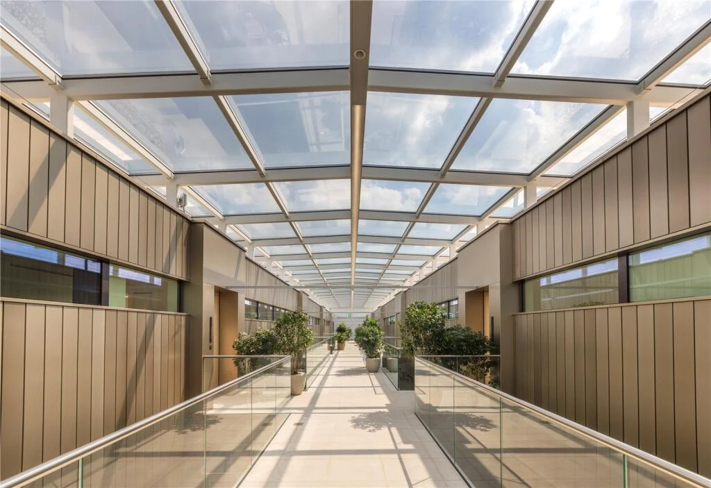 Marylebone Square London Build Corridor