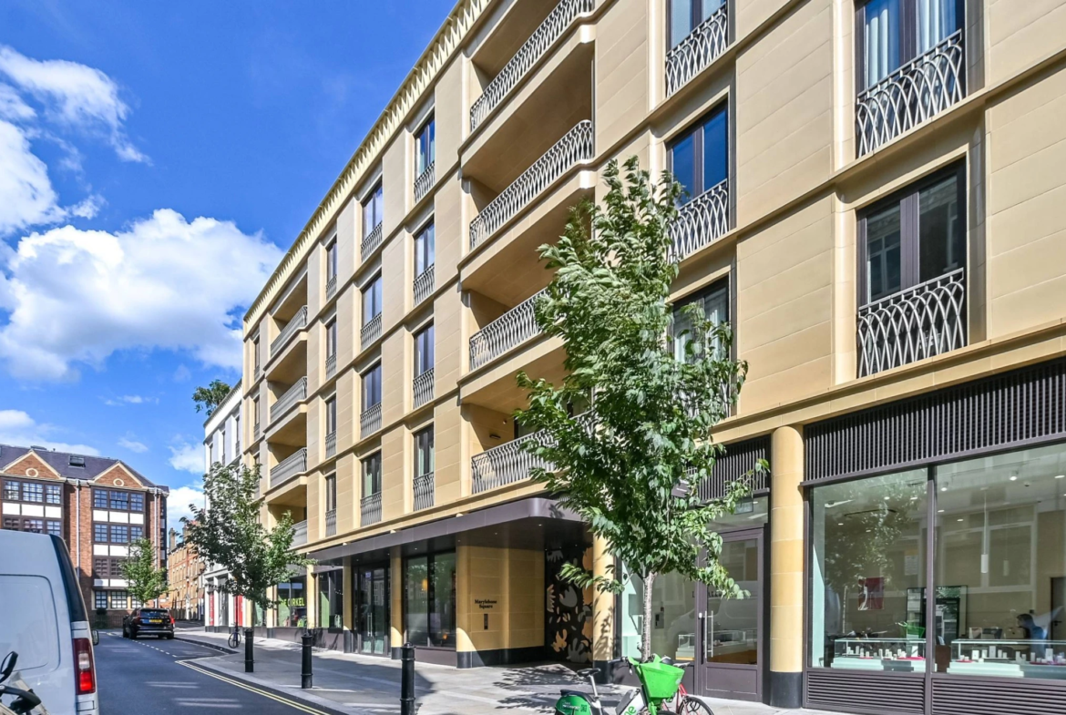Marylebone Square London Build Street View