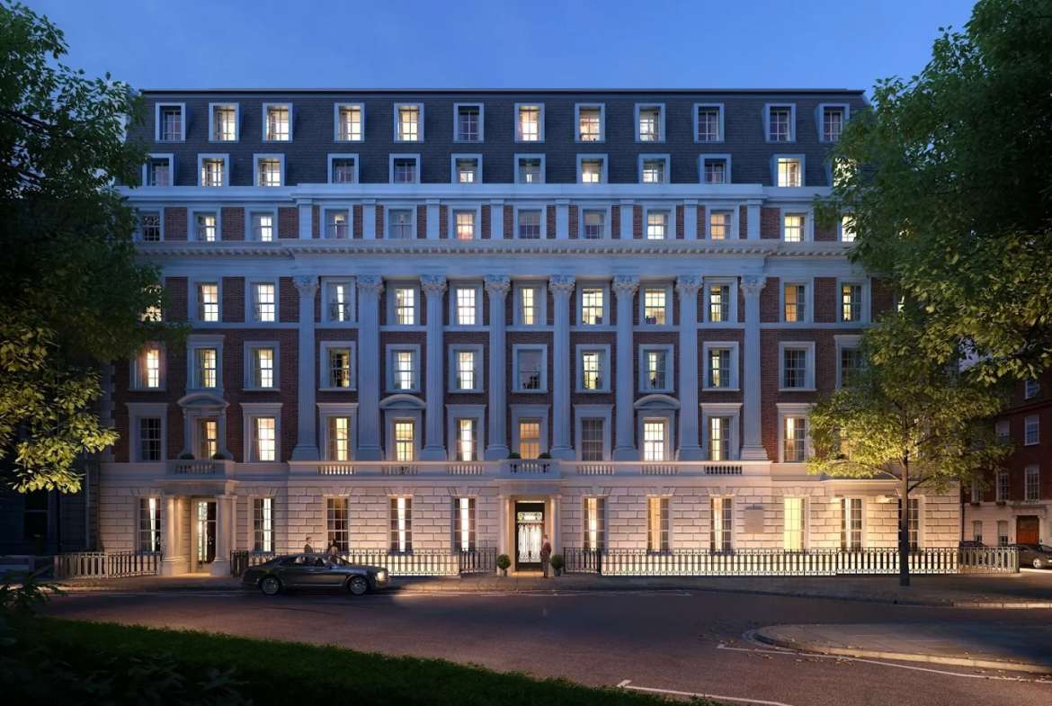 No1 Grosvenor Square Mayfair Exterior View