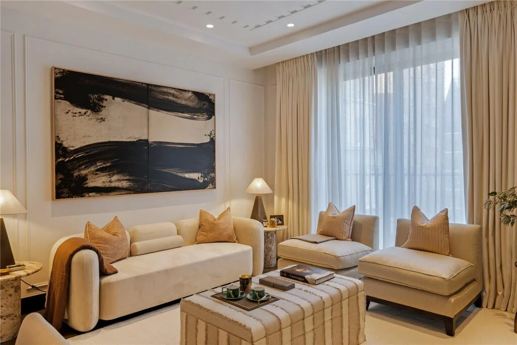 No1 Grosvenor Square Mayfair Luxury Reception Living Room