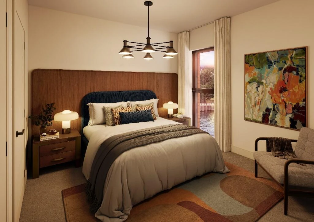 One Waterside Bath Bedroom Interior Design