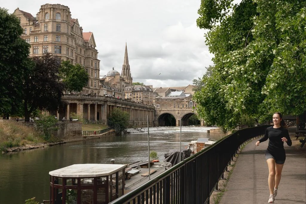 One Waterside Bath River Walk City Centre View