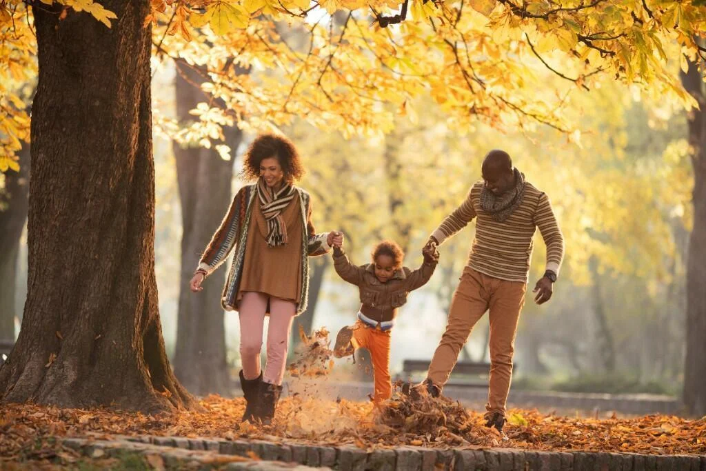 Paddock Wood Family Lifestyle Autumn Park