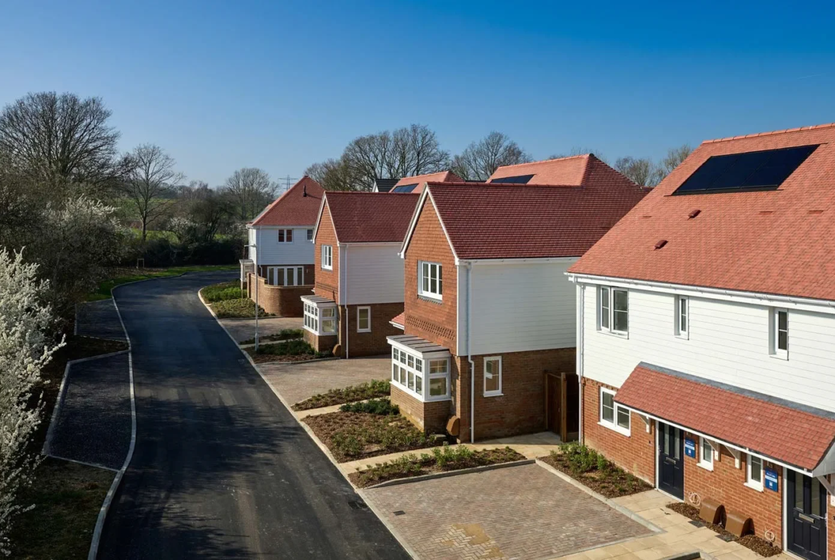 Paddock Wood Build Houses Row