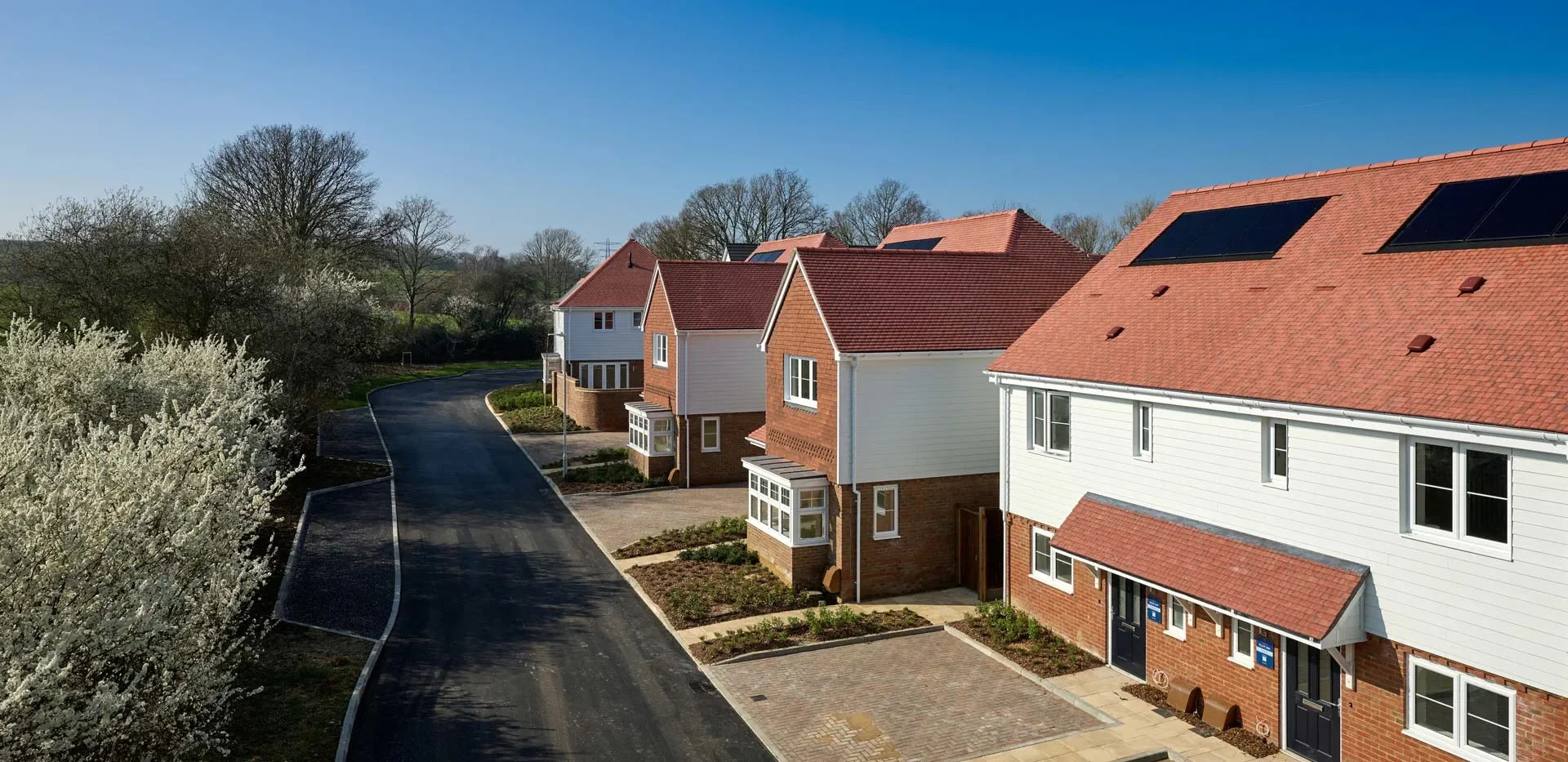 Paddock Wood Build Houses Row