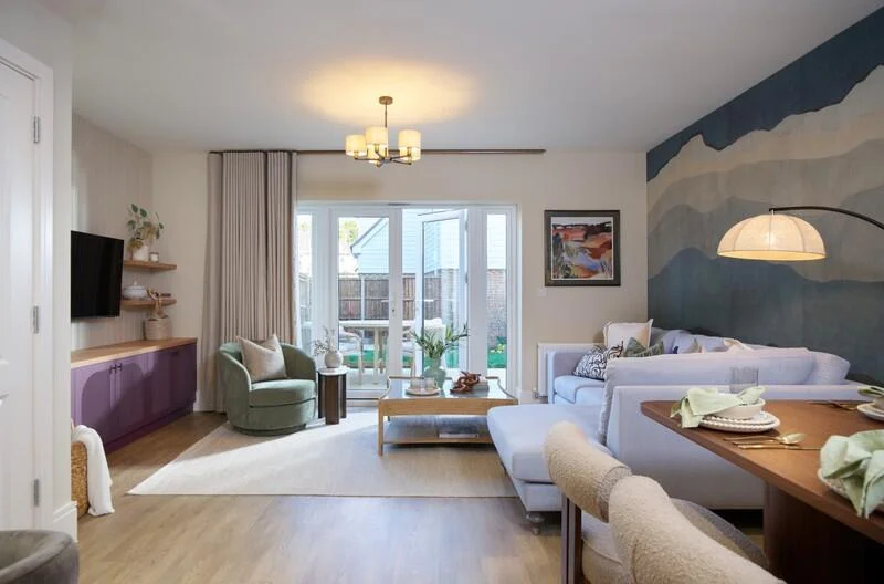 Paddock Wood Open Plan Living Room Garden