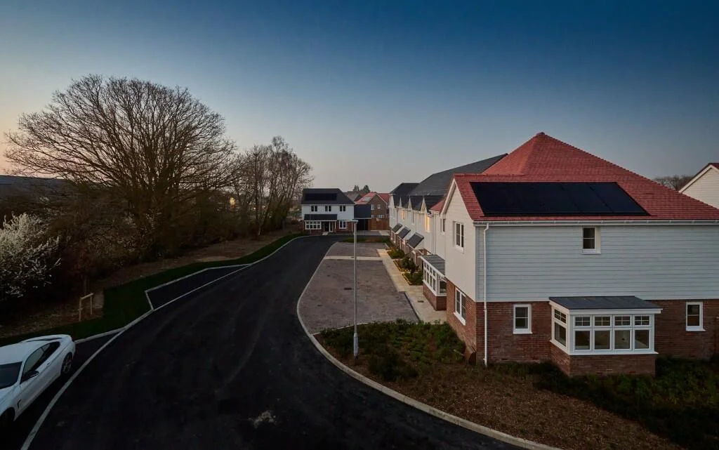 Paddock Wood Streetscene Evening View