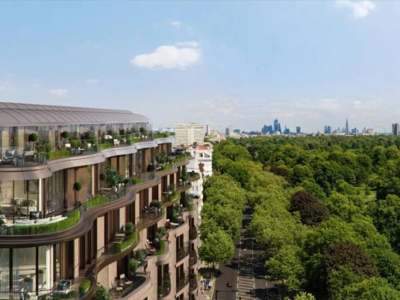 Park Modern Bayswater Road London W2 Hyde Park Panoramic View Luxury Apartments