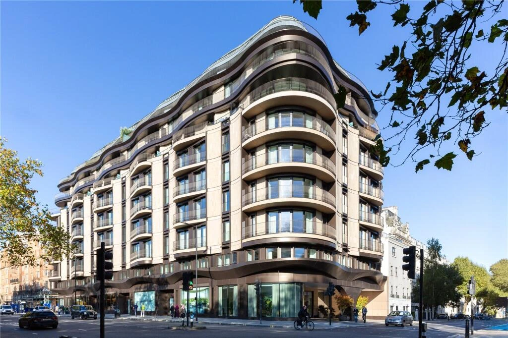 Park Modern Corner Building Exterior Architecture Bayswater London W2